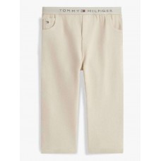 TOMMY HILFIGER βρεφικό παντελόνι τζιν KN0KN02389-ACI μπεζ